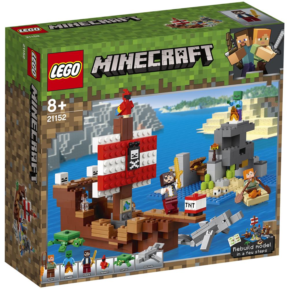 Set da Costruzione Adventure On The Pirate Ship Multicolore - Foto 7
