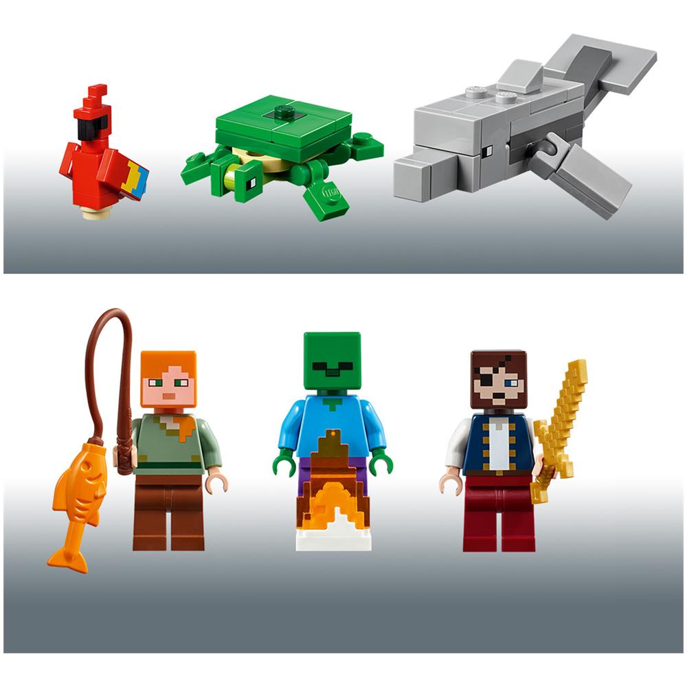 Set da Costruzione Adventure On The Pirate Ship Multicolore - Foto 2