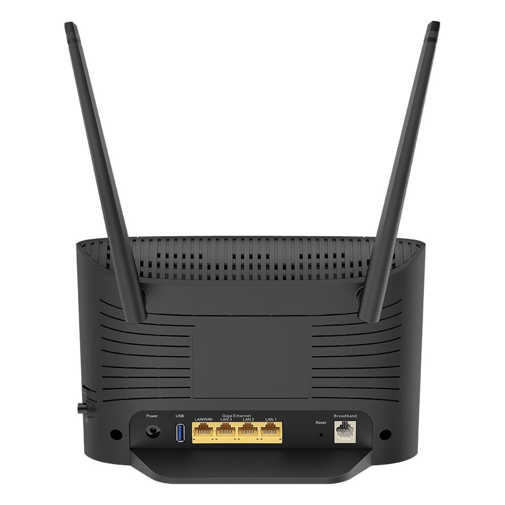 Router Wireless DSL-3788 Dual Band AC1200 4x Gigabit Ethernet + WAN / 1x USB 2.0 - Nero - Foto 4