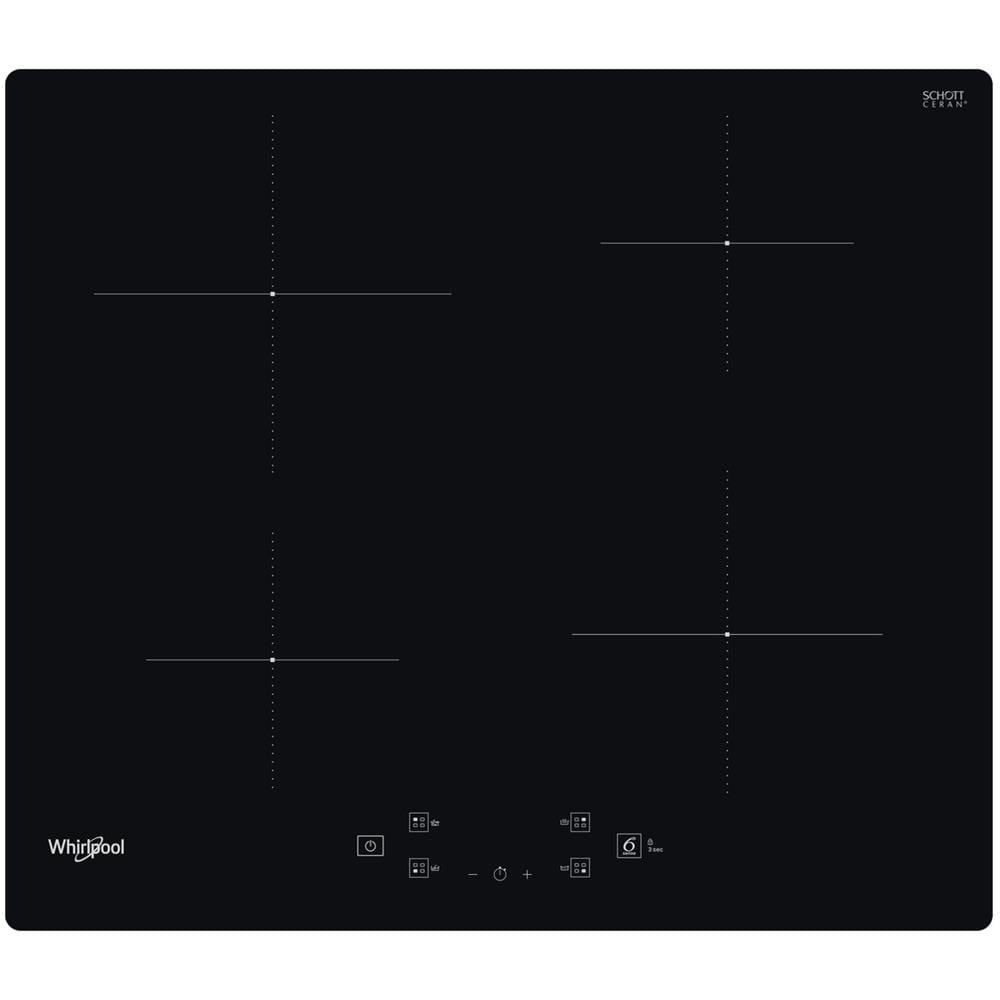 Piano Cottura WS Q2160 NE a Induzione 4 Zone Cottura da 59 cm Colore Nero - Foto 1