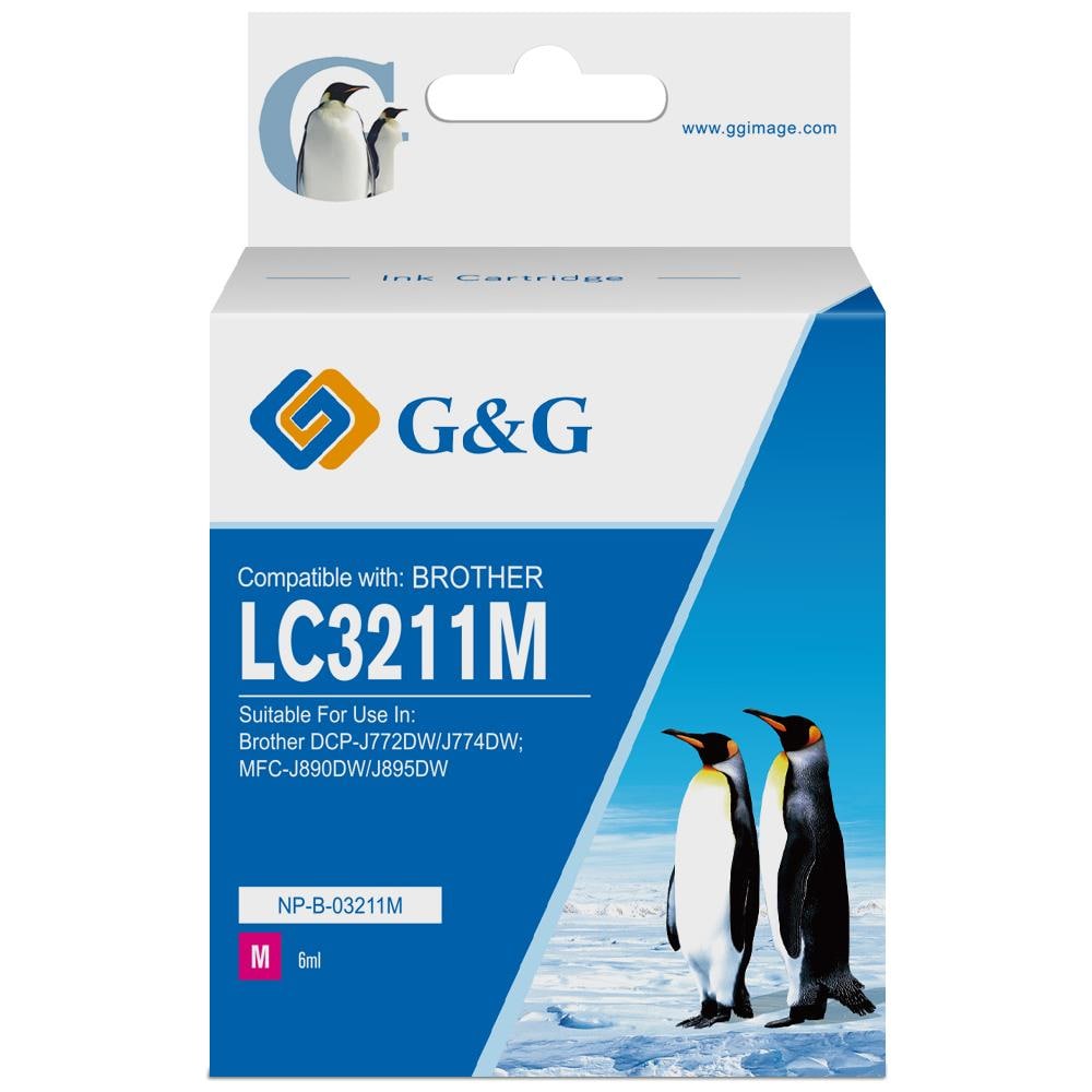 Cartuccia Ink Jet Comp. Brother Lc3211m Magenta - Foto 2