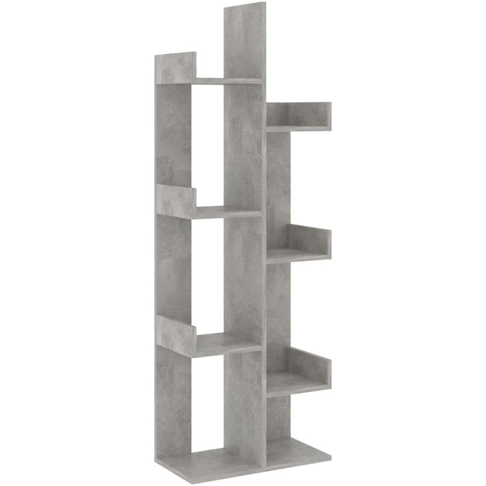Libreria Grigio Cemento 48x25,5x140 cm in Truciolato - Foto 2