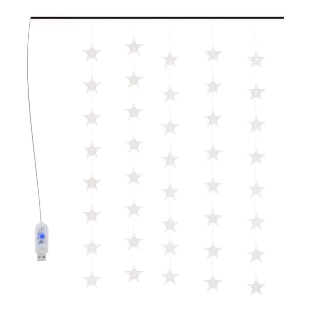 Luci Fatate a Stella a LED 200 LED Colorati 8 Funzioni - Foto 2