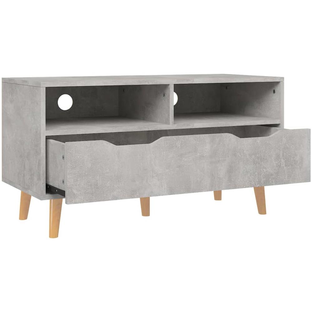 Mobile Porta TV Grigio Cemento 90x40x48,5 cm Legno Multistrato - Foto 7