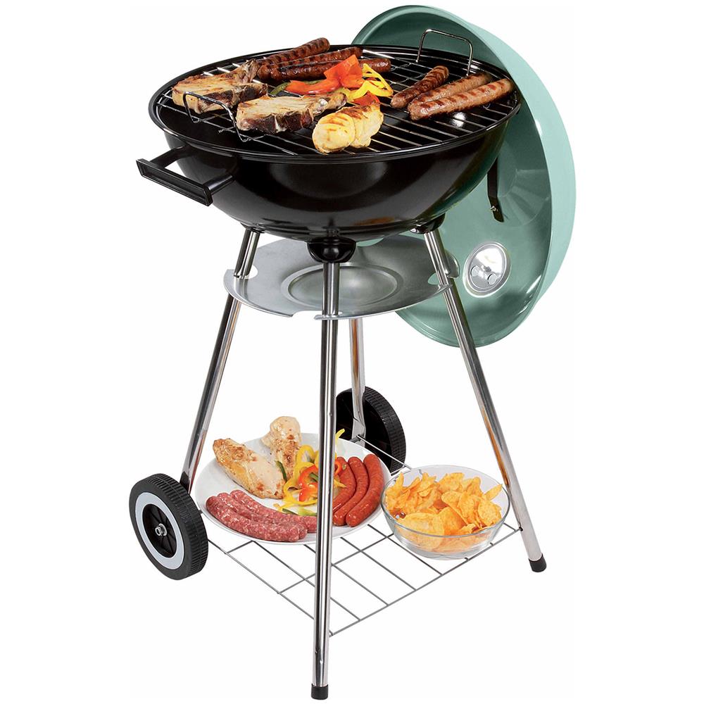 Barbecue A Carbone 41 Cm Verde/nero - Doc172ve - Foto 2