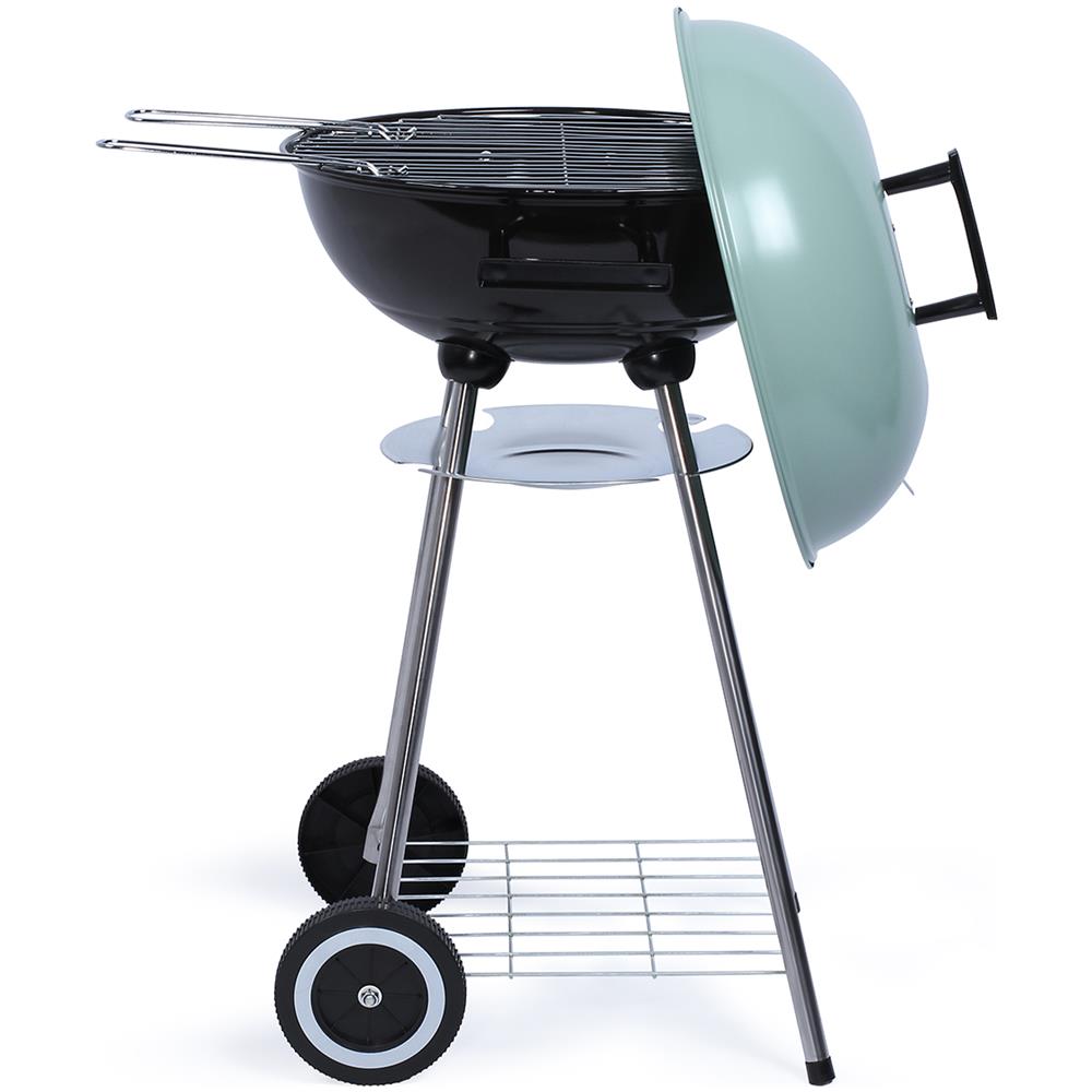 Barbecue A Carbone 41 Cm Verde/nero - Doc172ve - Foto 5