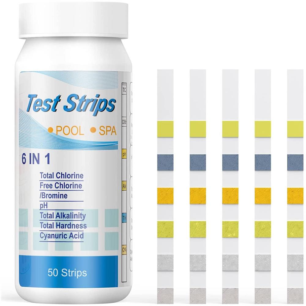 50 Strisce Reattive Per Acqua Piscina E SPA – Test Cloro E PH, Carta Indicatrice USA - Foto 6
