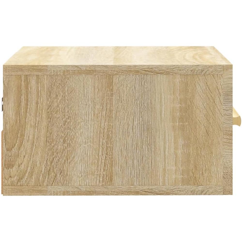 Comodini A Muro 2 Pz Rovere Sonoma 35x35x20 Cm - Foto 7