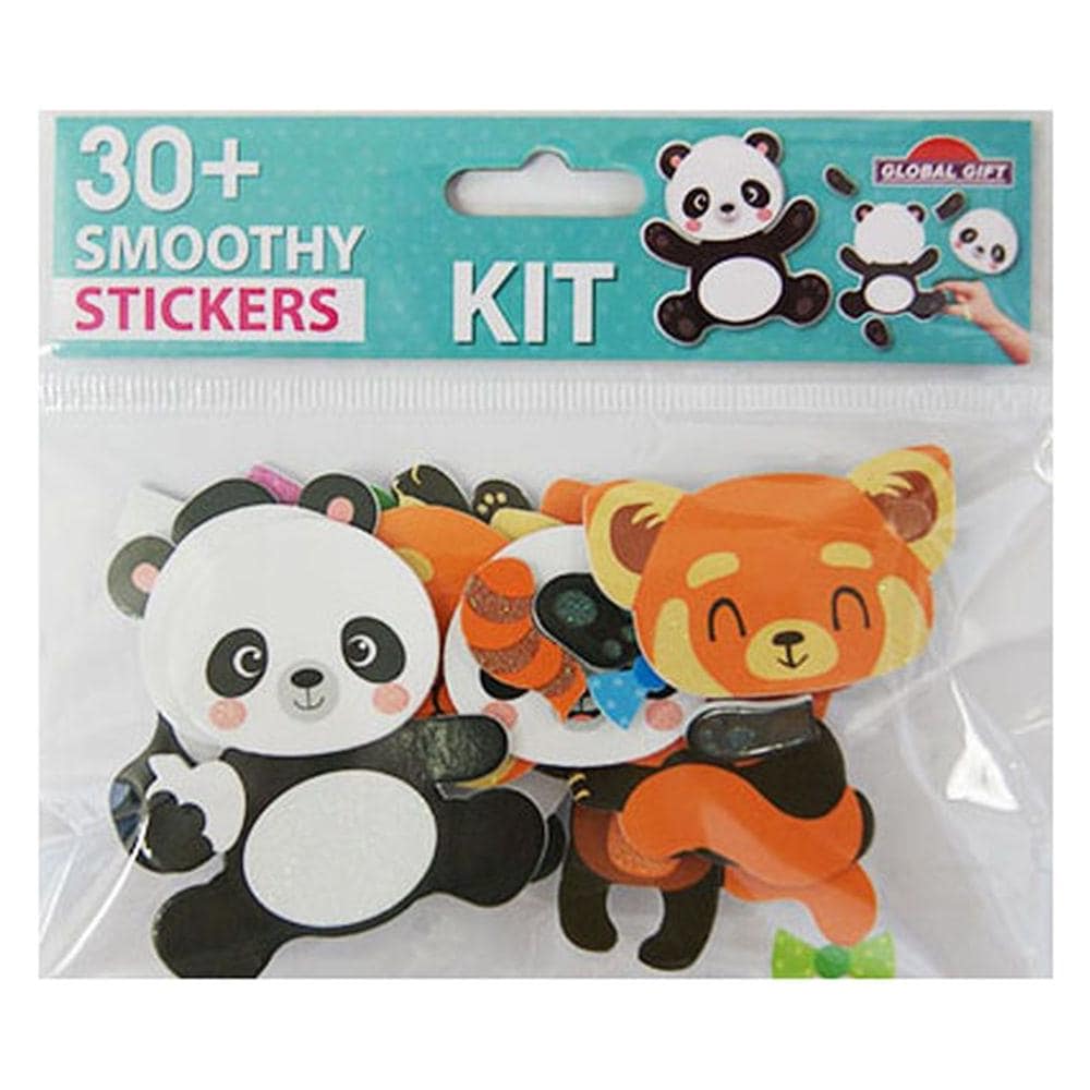 30 Adesivi - Schiuma Eva - Panda Da Personalizzare - Foto 1