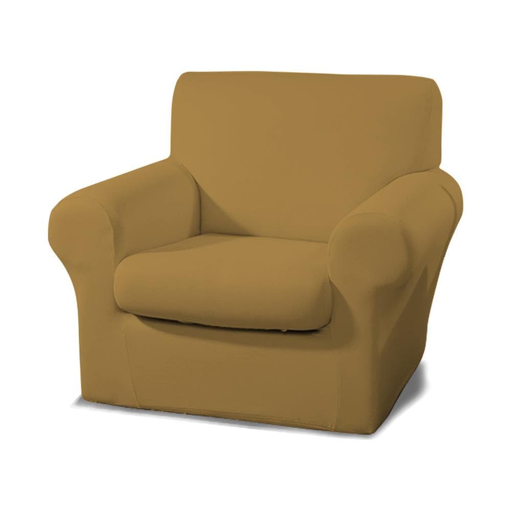 Copridivano Antimacchia Elasticizzato Protettivo Impermeabile Genius Tinta Unita Poltrona Biscotto 1010 - Foto 1