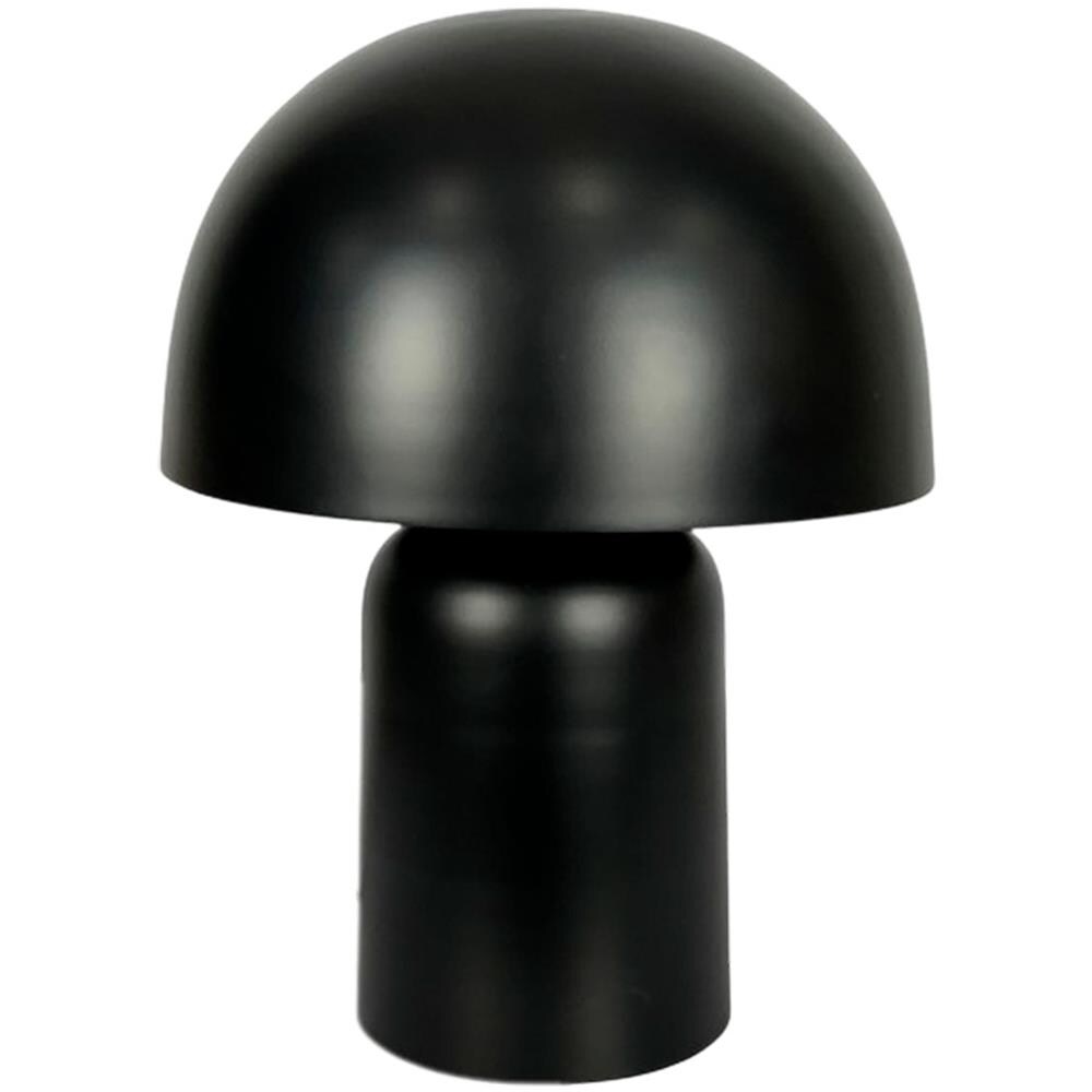 Lampada Da Funghi Di Metallo Nero Matt - Foto 1