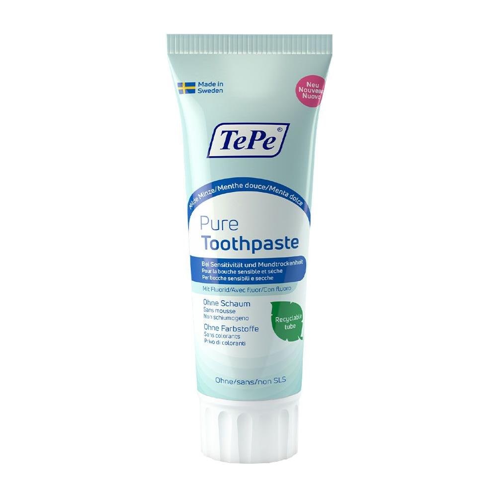 Dentifricio Al Fluoro 75ml Puro Gusto Di Menta Dolce - Foto 1