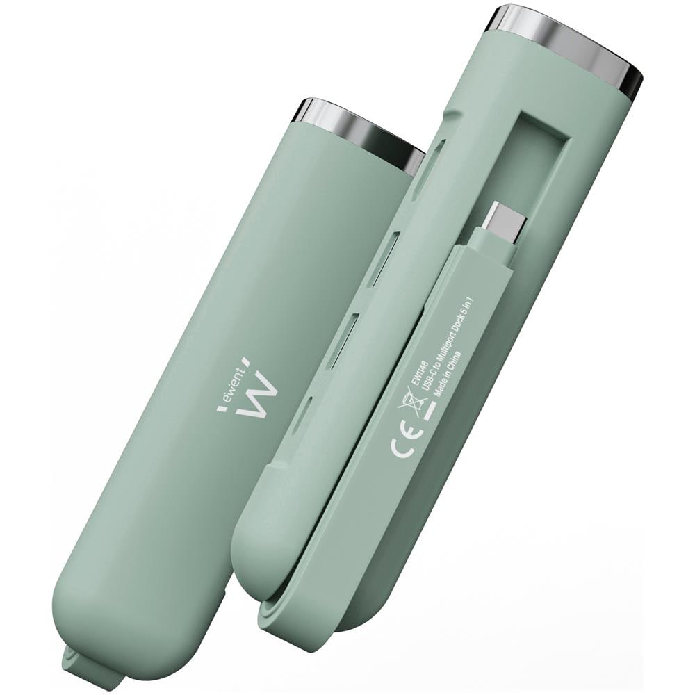 EW1148 replicatore di porte e docking station per laptop Cablato USB 3.2 Gen 1 (3.1 Gen 1) Type-C Verde - Foto 2