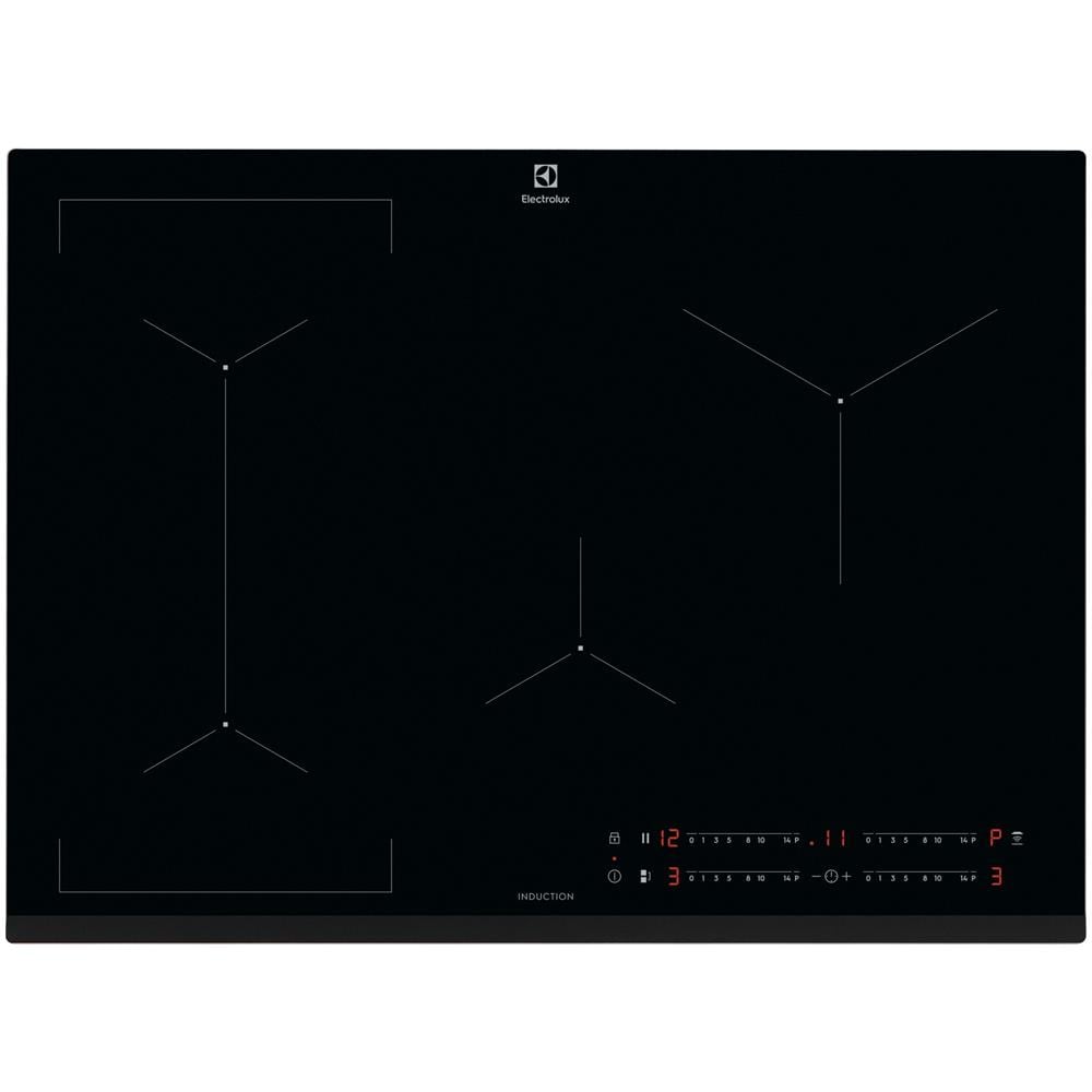 EIV734 Nero Da incasso 68 cm Piano cottura a induzione 4 Fornello (i) - Foto 1