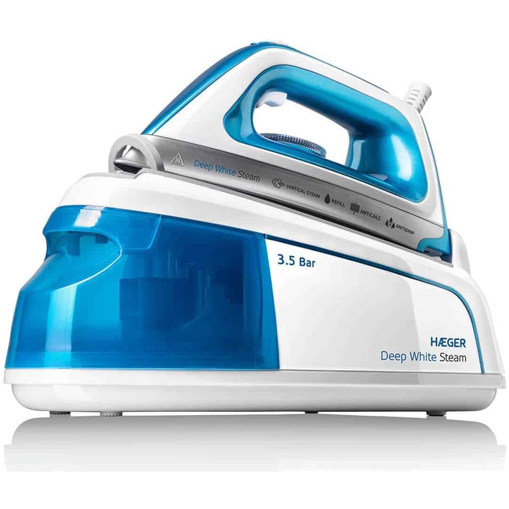 SG-22W. 002A ferro da stiro a caldaia 2250 W 1,2 L Ceramica Blu, Bianco - Foto 1