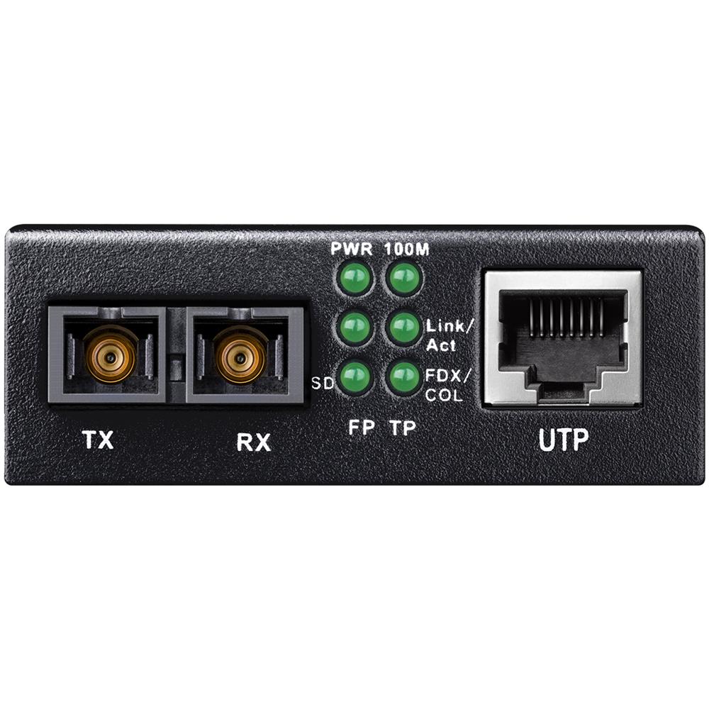 MC100MA-2 convertitore multimediale di rete 1000 Mbit /s 1310 nm Modalità multipla Nero - Foto 2