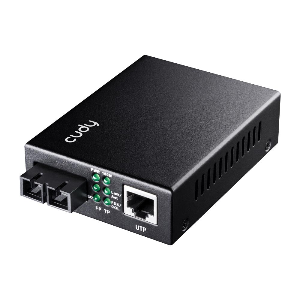 MC100MA-2 convertitore multimediale di rete 1000 Mbit /s 1310 nm Modalità multipla Nero - Foto 1