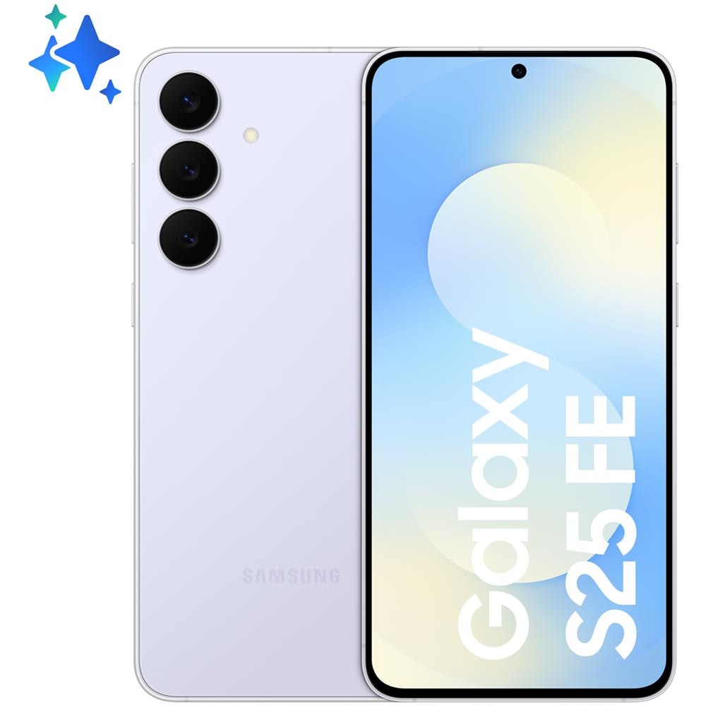 Galaxy S25 FE 5G 256GB 8GB Ram AI Display 6.7" Dynamic AMOLED 2X Main Camera 50MP DualSim: nanoSim+eSim USB tipo-C Androd 16 Exynos 2400 4900mAh Icyblue - Foto 1
