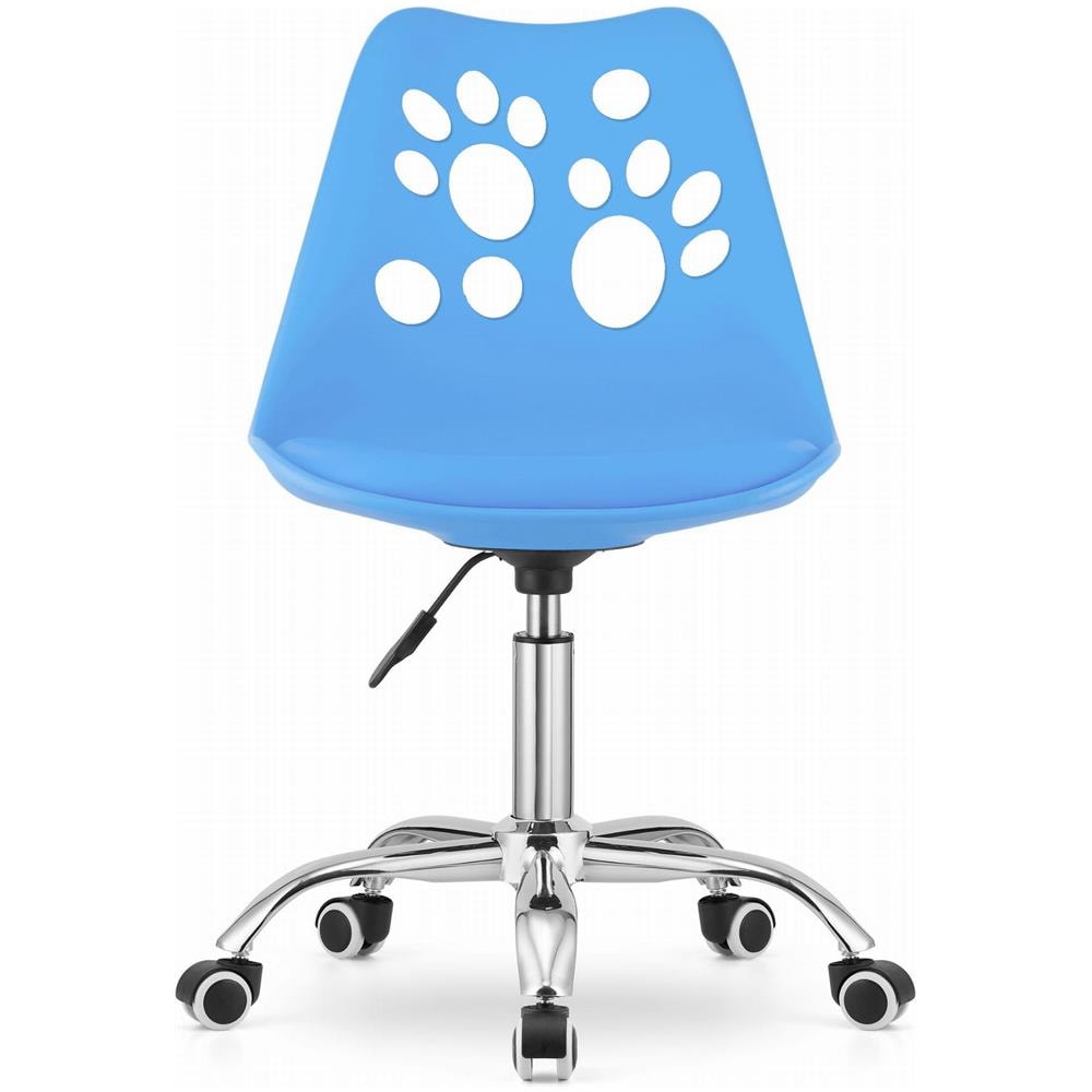Sedia girevole ergonomica Valora PRINT blu per ufficio domestico - Foto 2