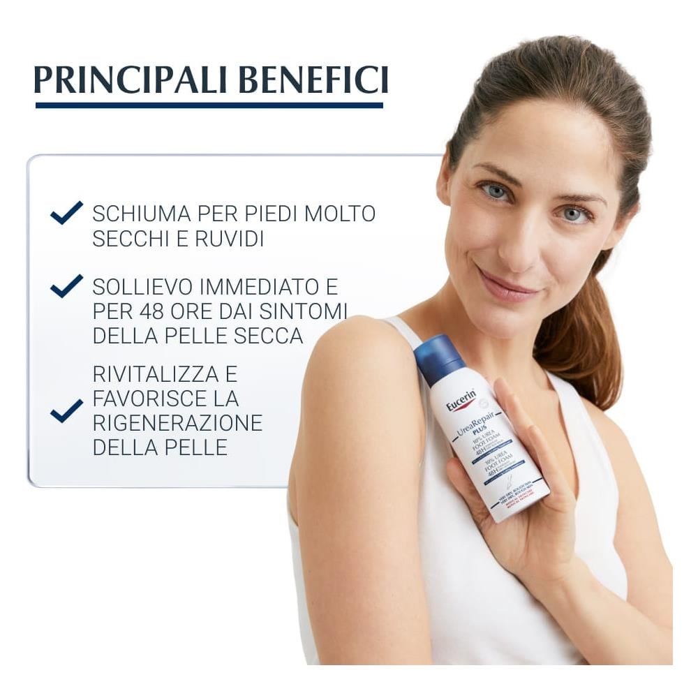 Eucerin Urearepair 10% Mousse Piedi 150 ml - Foto 2