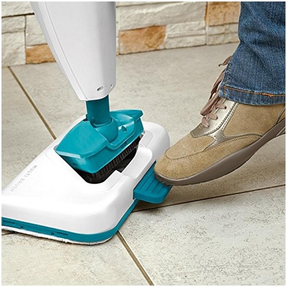 SV330 Multibrush Scopa a Vapore Potenza 1500 Watt Capacità 0.5 Litri Colore Bianco / Azzurro - Foto 6