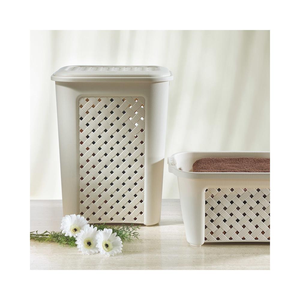 Portabiancheria Arianna Con Coperchio 50l - Foto 2