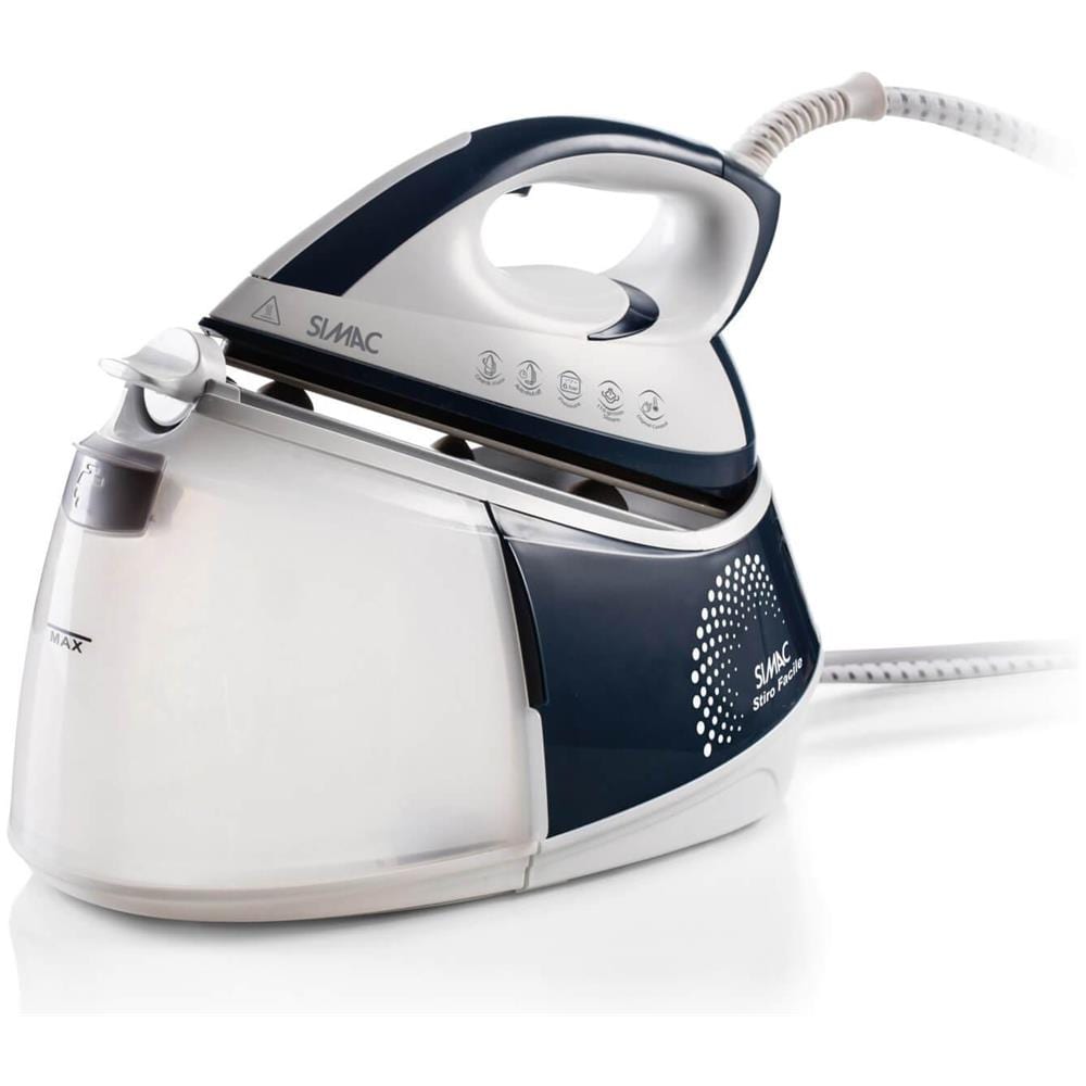 5573 Ferro da Stiro con Caldaia Continua Potenza 2400 Watt Colore Bianco / Nero - Foto 1