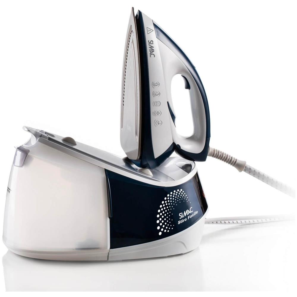 5573 Ferro da Stiro con Caldaia Continua Potenza 2400 Watt Colore Bianco / Nero - Foto 2