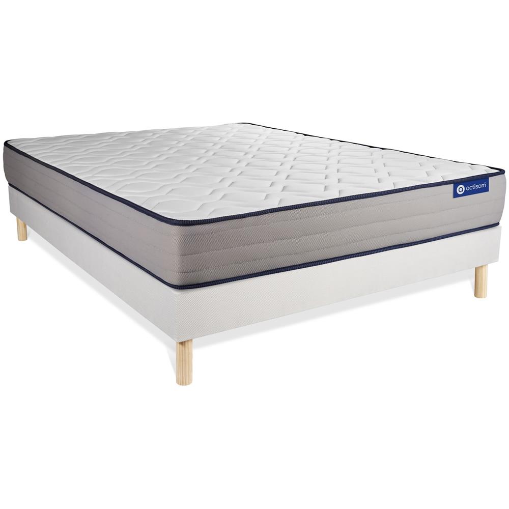 Kit Rete E Materasso Actiflex Form 130x200cm - Spessore : 22cm - Molle Insacchettate E Memory Foam - Rigido - Foto 2