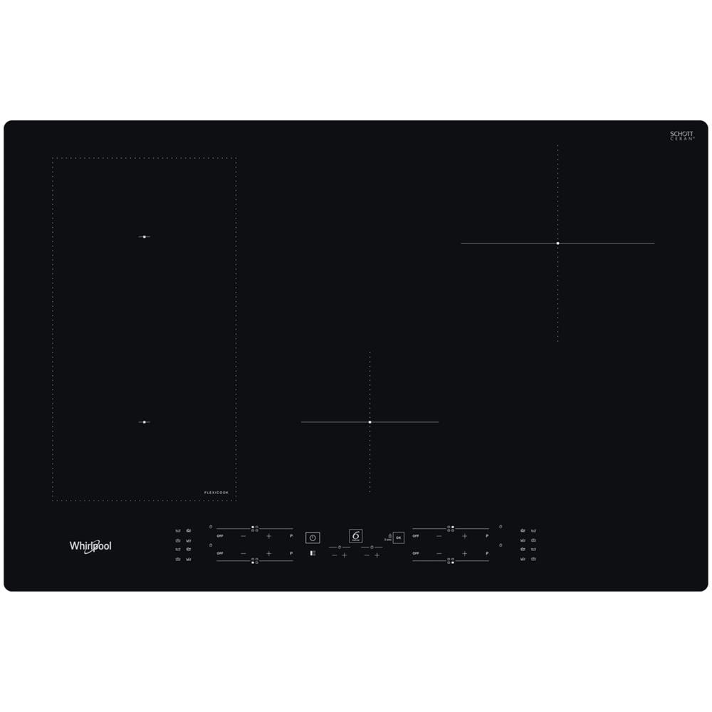 Piano Cottura WL B2977 NE a Induzione 4 Zone Cottura da 77 cm Colore Nero - Foto 1