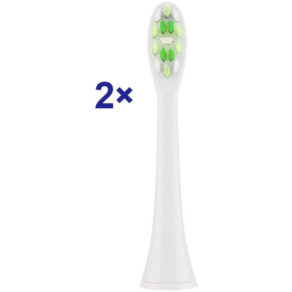 Ricambio Spazzolino Whiteclean 070790400 Testine, Per Adulti, Numero Di Testine Incluse 2, Bianco - Foto 1