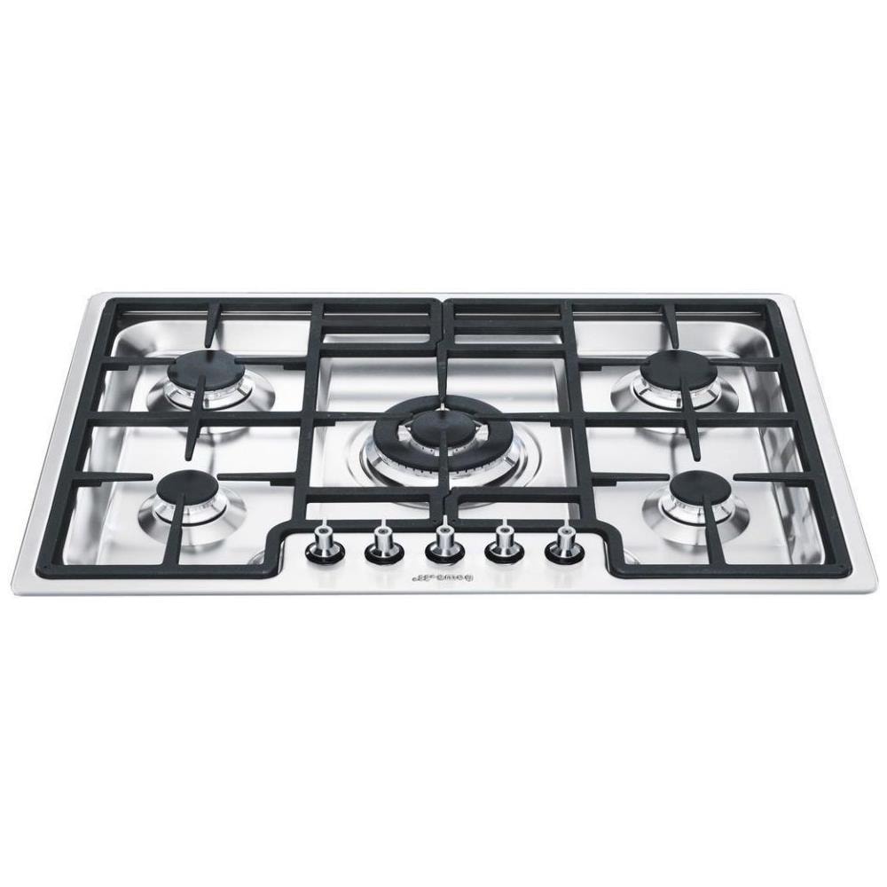 Piano Cottura PGF75-4 a Gas 5 Fuochi Gas Colore Inox - Foto 2