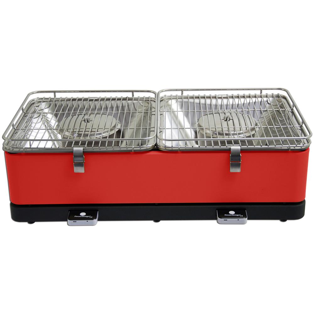 Santorin, Da tavolo, Rosso, Rettangolare, Acciaio, Acciaio inossidabile - Foto 1