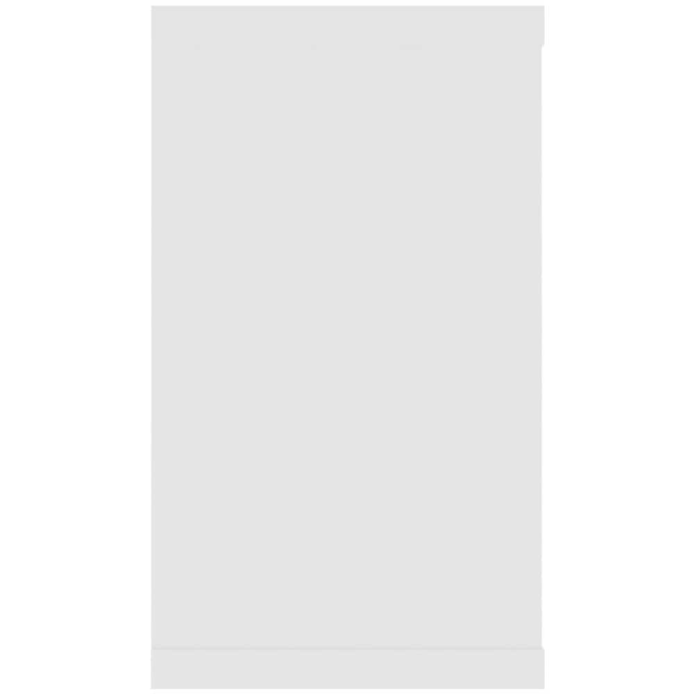 Mensole Parete a Cubo 4pz Bianco 80x15x26,5cm Legno Multistrato - Foto 2