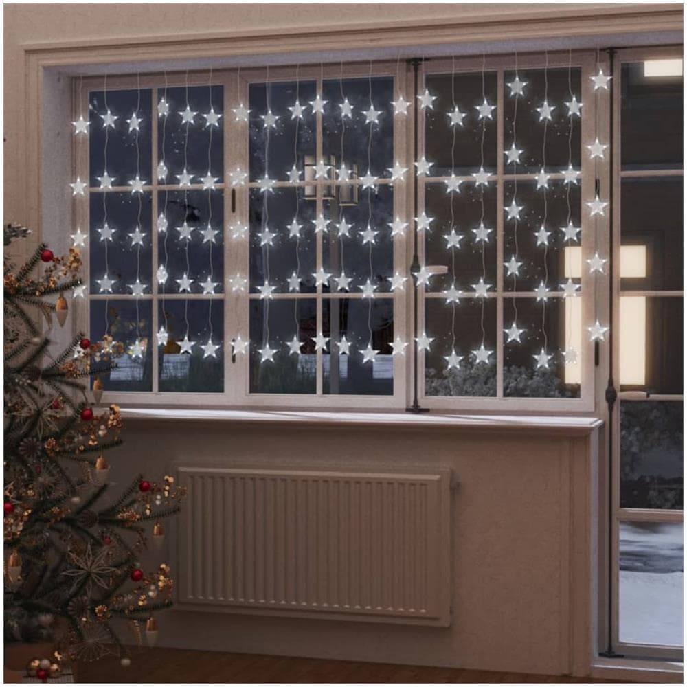 Luci Fatate a Stella a LED 500 LED Bianco Freddo 8 Funzioni - Foto 1