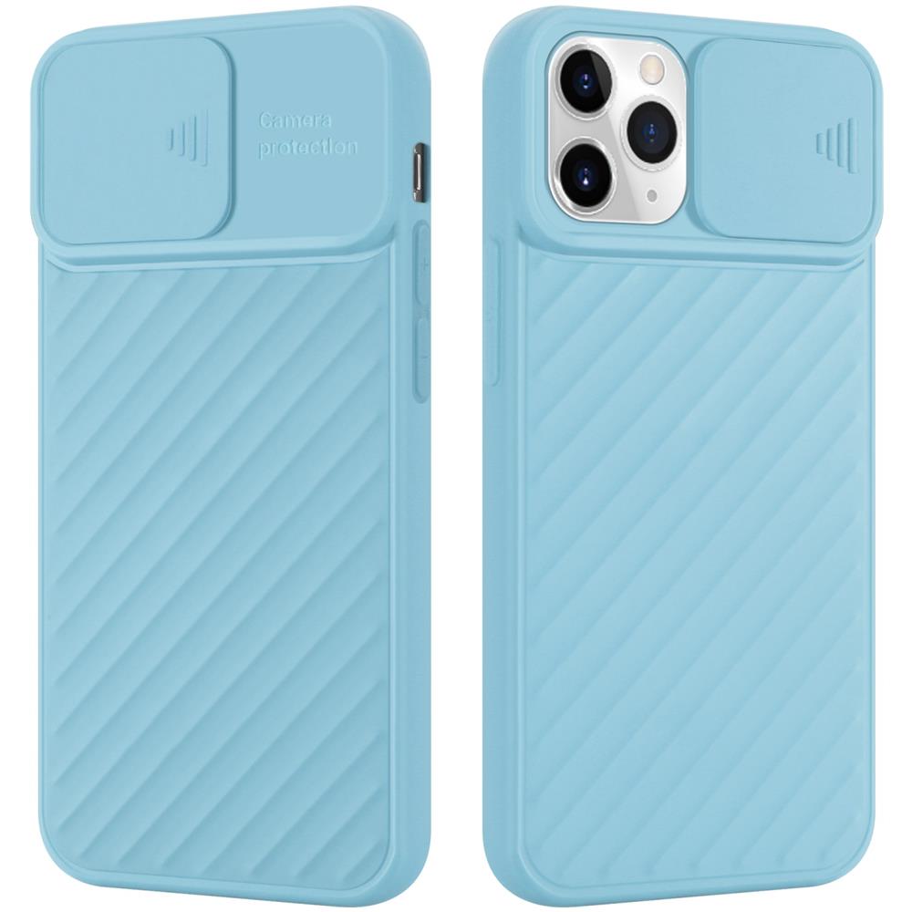 Custodia Compatibile Con Apple Iphone 11 Pro Max In Turchese Opaco - Coperchio Protettivo In Silicone Tpu Flessibile E Con Protezione Per La Fotocamera - Foto 1