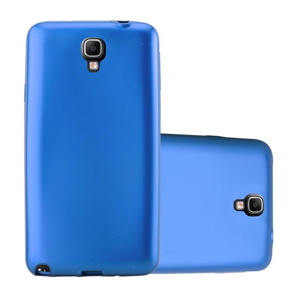 Custodia Compatibile Con Samsung Galaxy Note 3 Neo In Blu Metallico - Coperchio Protettivo In Silicone Tpu Flessibile - Foto 1