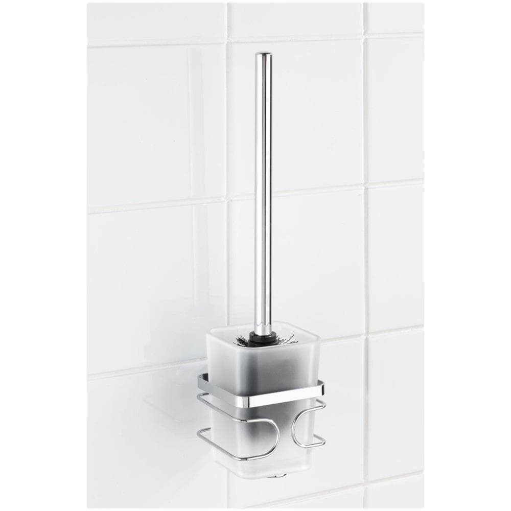 Contenitore Per Scopino Premium + - Acciaio Inox, - Foto 2