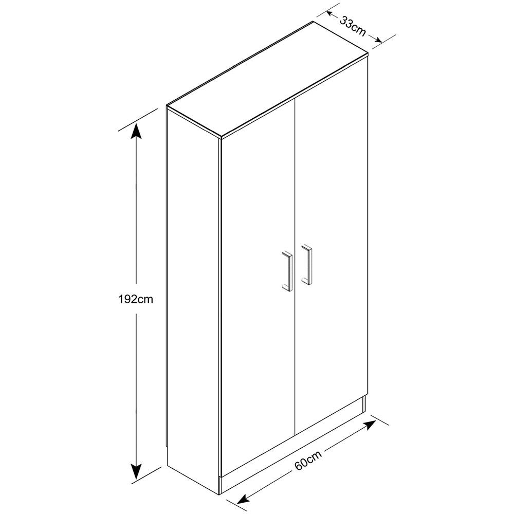 Fredis - Armadio Scarpiera Con 7 Scaffali - Foto 2