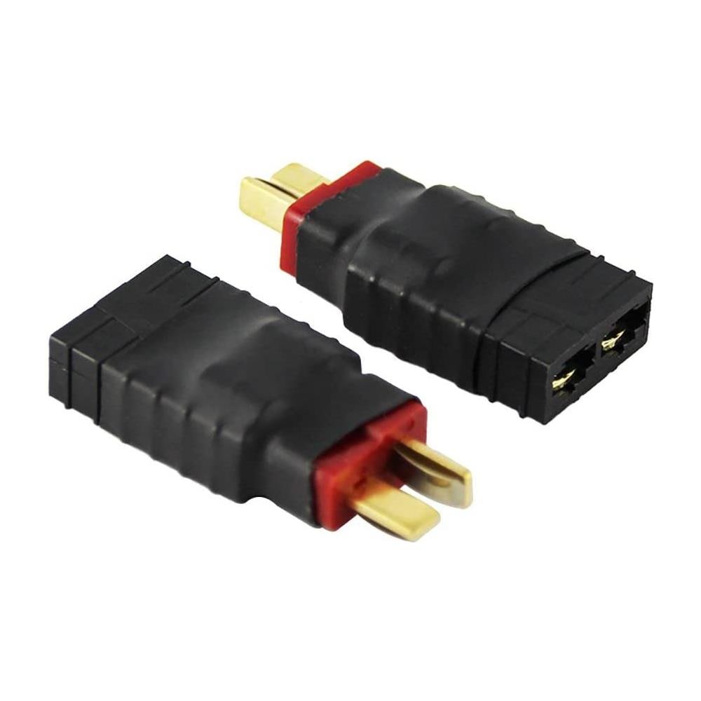 3 Pezzi Maschio Deans To Female Adattatore Wireless Per Connettore Trx Traxxas Caricabatterie Rc (confezione Da 3)  - Foto 2