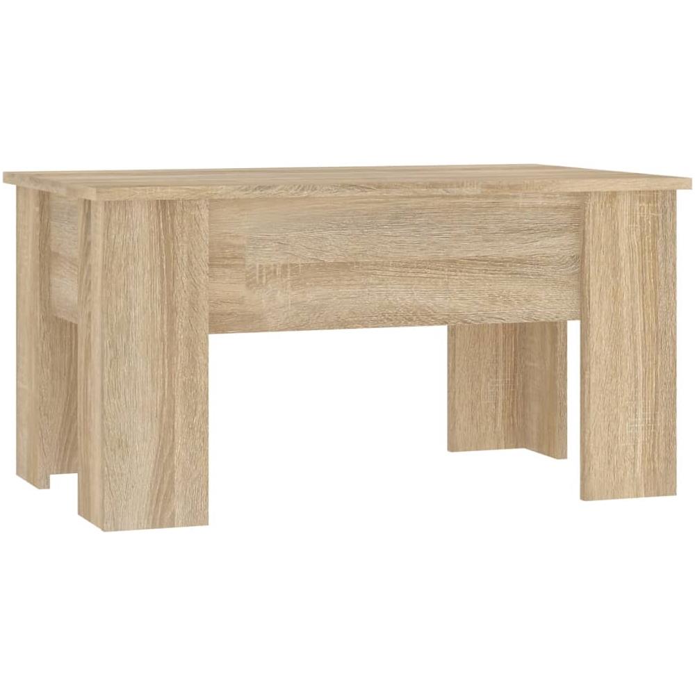 Tavolino Da Salotto Rovere Sonoma 79x49x41 Cm Legno Multistrato - Foto 1