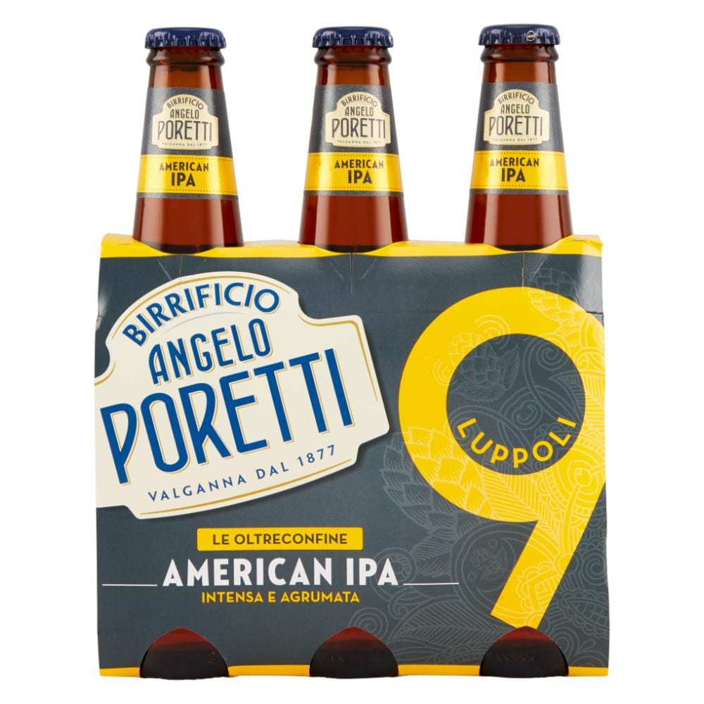 Birra 9 Luppoli American Ipa Confezione 3x33 Cl - Foto 1