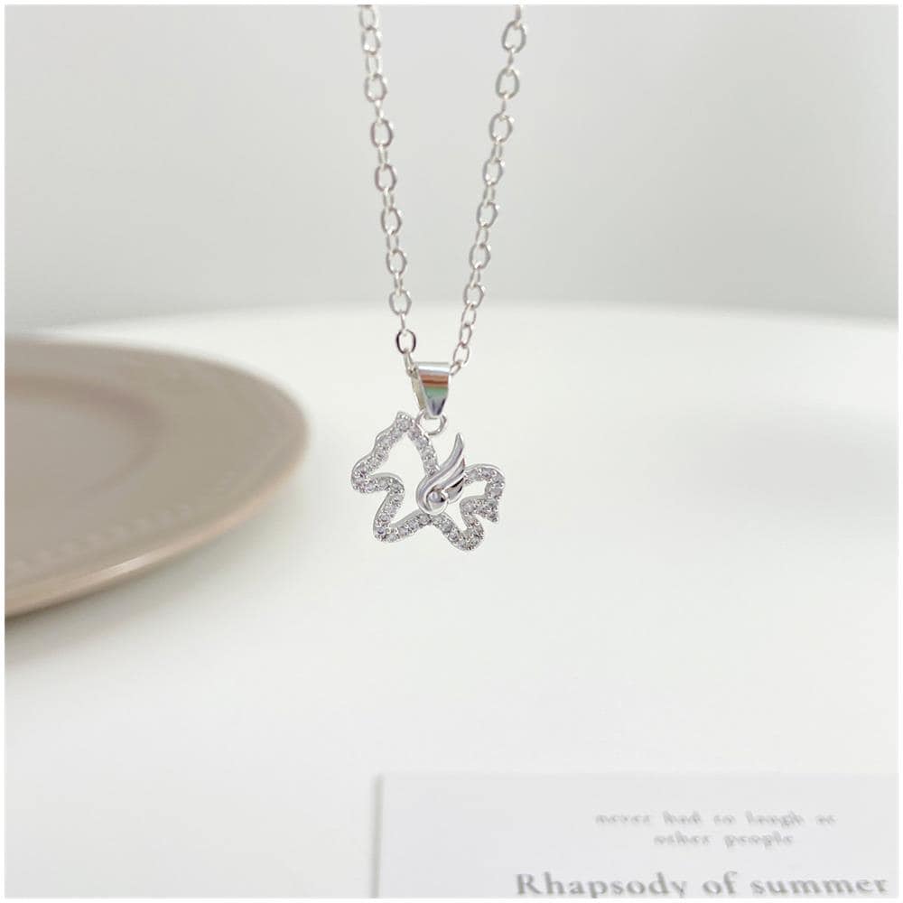 Collana Pony Volante Unicorno Silver - Foto 2