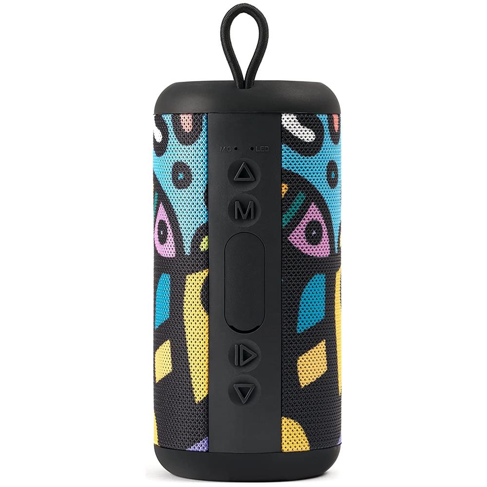 Music Sound Vertical Altoparlante Portatile Stereo Potenza 5 W Bluetooth - Modern Art - Foto 3