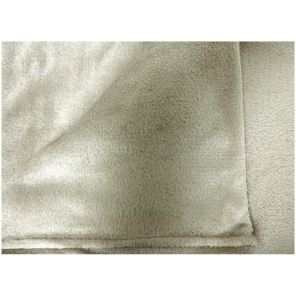 Plaid In Pile Coperta Con Maniche Da Divano Inverno Caldo Modello Carol Carol Crema - Foto 1