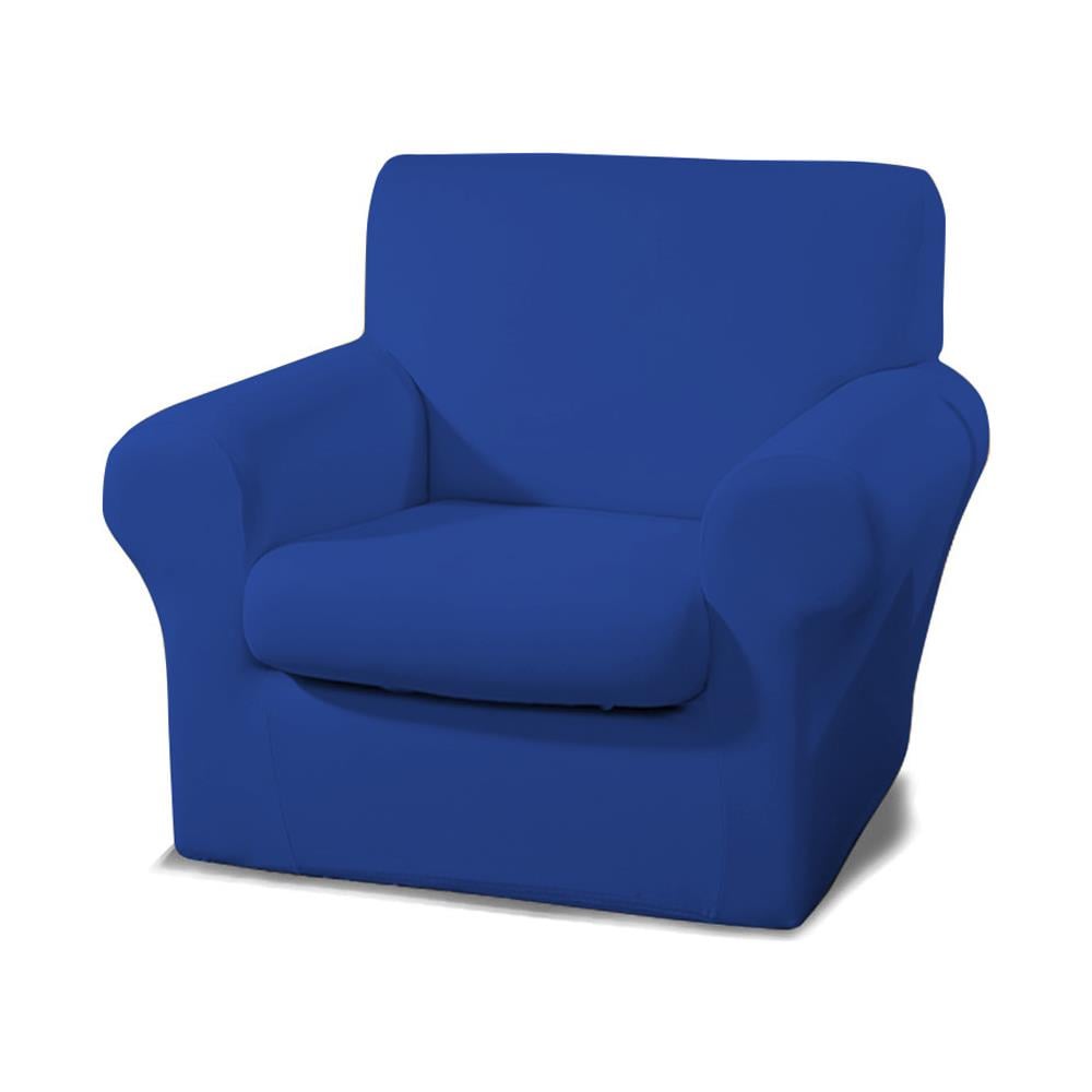 Copridivano Antimacchia Elasticizzato Protettivo Impermeabile Genius Tinta Unita Poltrona Blu 1002 - Foto 1