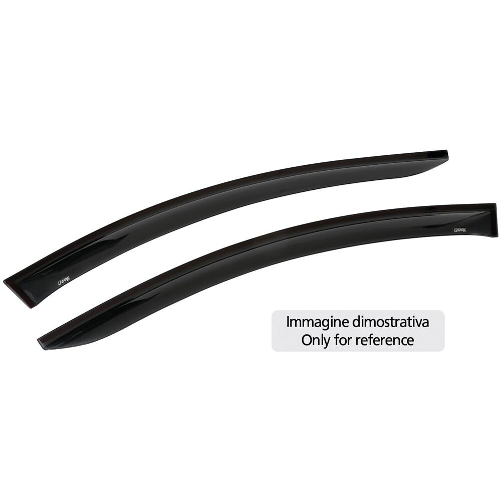 Air-plus, Deflettori Aria Adesivi Anteriori - Compatibile Per Citroen Nemo 5p (12/08>03/14) - Citroen Nemo Van (12/08>03/14) - Fiat Fiorino (11/07>) - Fiat Qubo 5p (09/08>05/20) - Peugeot Bipper (05/08>03/14) - Foto 1