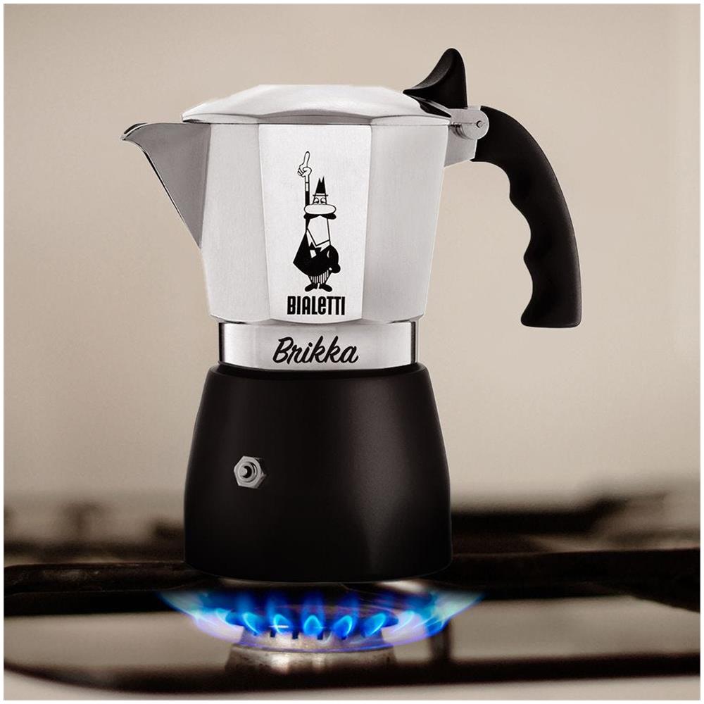 Brikka Moka 0,1 L Nero, Stainless steel - Foto 6