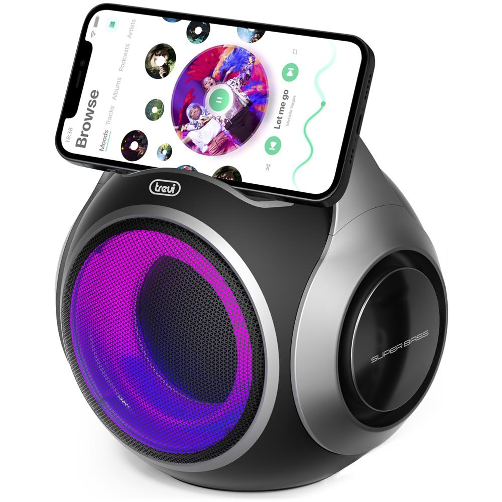 Altoparlante portatile XR 8A 202 20W MicroSD Colore Nero - Foto 2