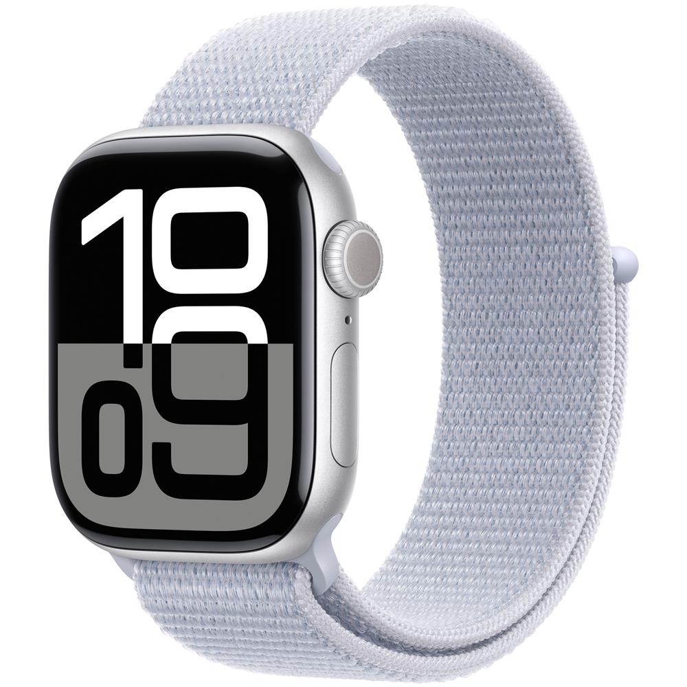 Watch Series 10 OLED 42 mm Digitale 374 x 446 Pixel Touch screen 4G Argento Wi-Fi GPS (satellitare) - Foto 2